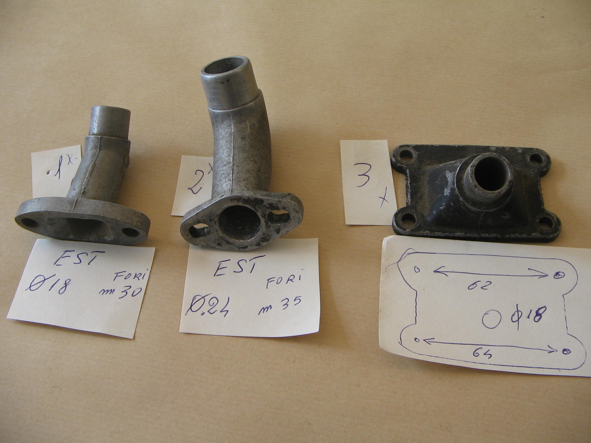 COLLETTORE PREZZO CAD N.2072